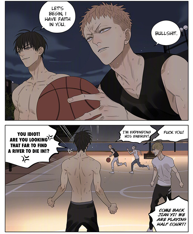 Old Xian update of [19 Days] translated by Yaoi-BLCD. Join us on the yaoi-blcd scanlation