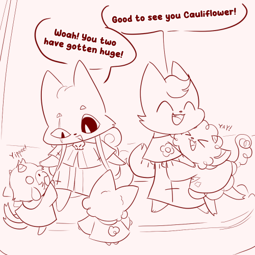 I'm Not Dead! Wow!! I Wanted To Do More Of These Cuz I Wanna See The Twins Interacting With Their Like
