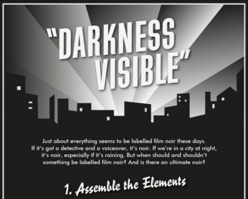 theavc:This BFI infographic breaks film noir down to its essential elementsThe term “film noir” (lit