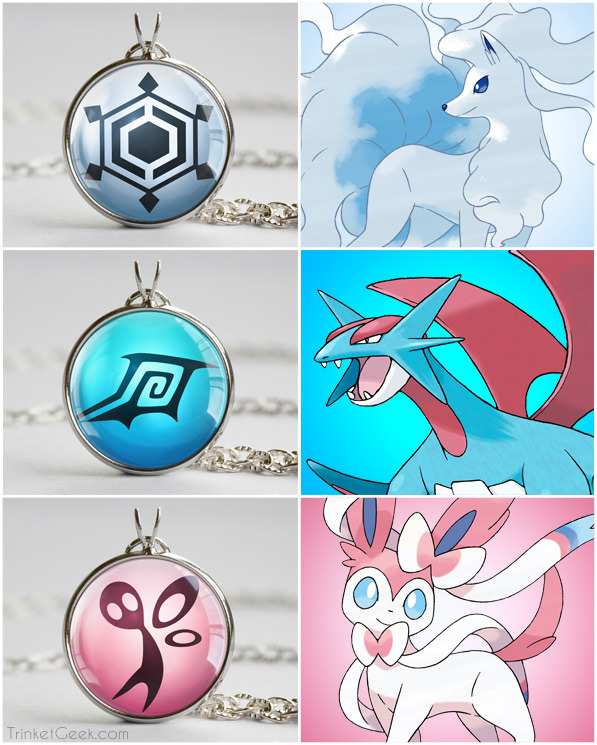 Trinket Geek Pokemon Z Crystal Pendants Z Crystal Pendants For