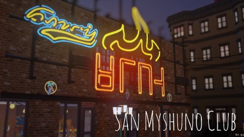iiwa-s:  San Myshuno Club Hello everybody! I build a club and tried to make it in city living style.