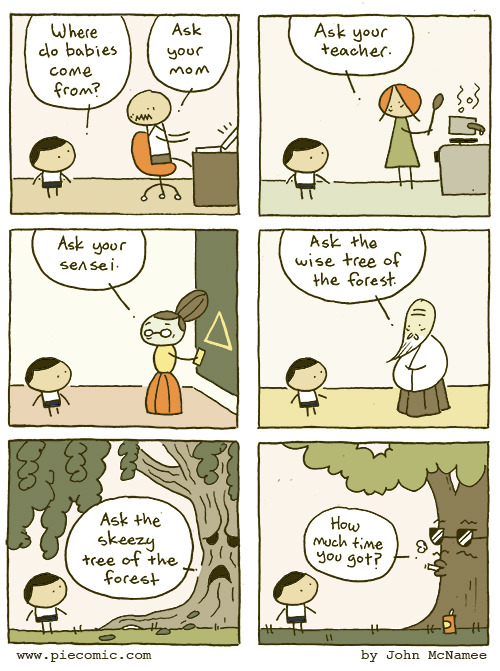 tastefullyoffensive:by Pie Comic