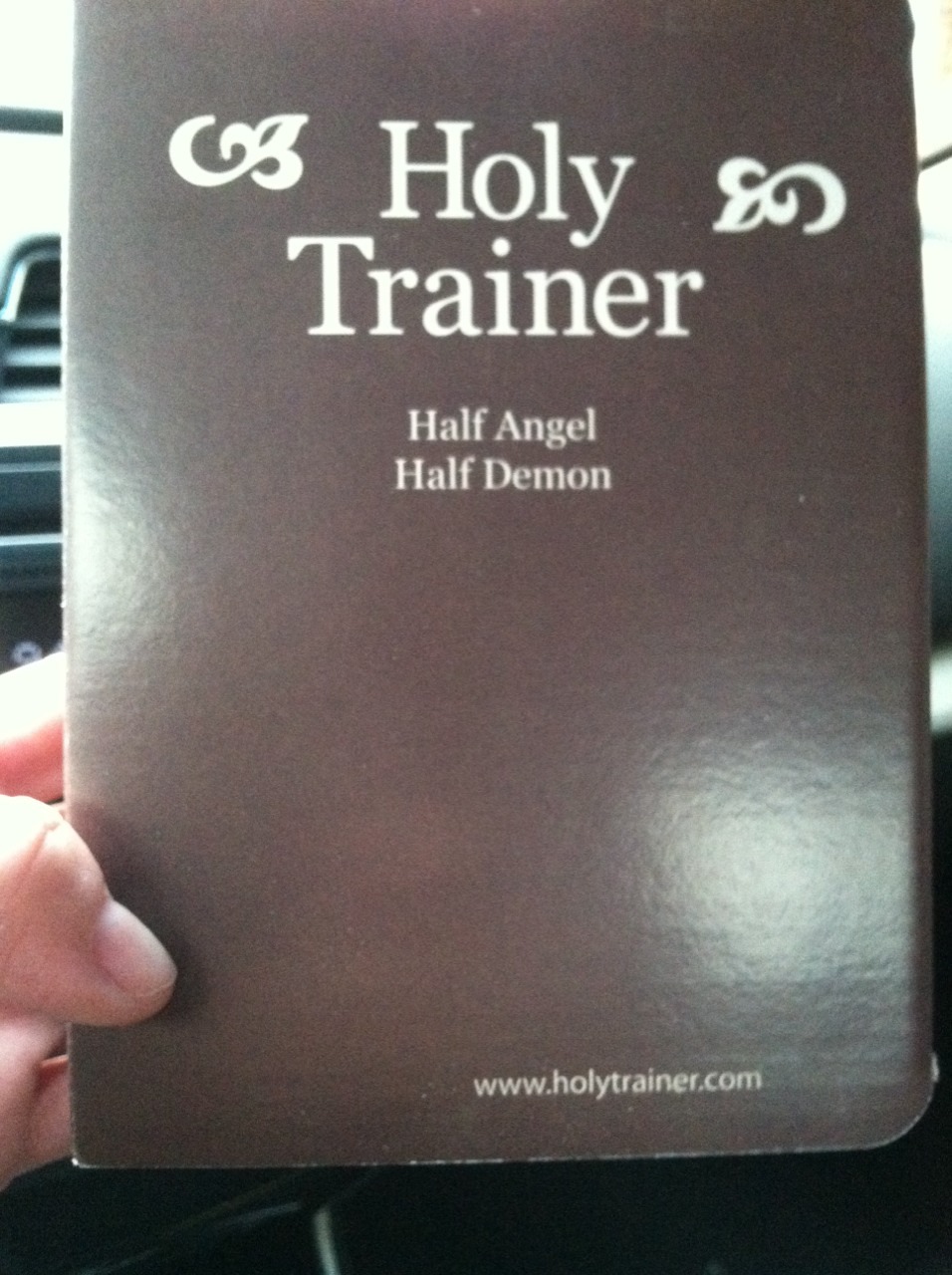 hearts-surrender:  As promised. He’s in the Holy Trainer! 