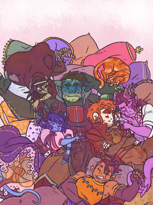 to-draw-time:Take a long rest.(And use Fjord as a pillow)