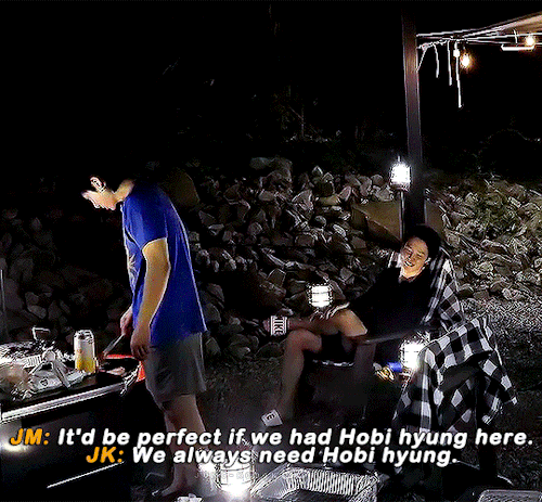 Jimin And Jungkook Talking About Their Hobi Hyung