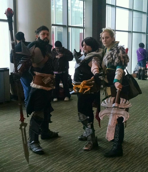 fearandlothering:retroarcaderat:Dragon Age!!!Garret Hawke is blatsuura and Fenris is needlesneversle