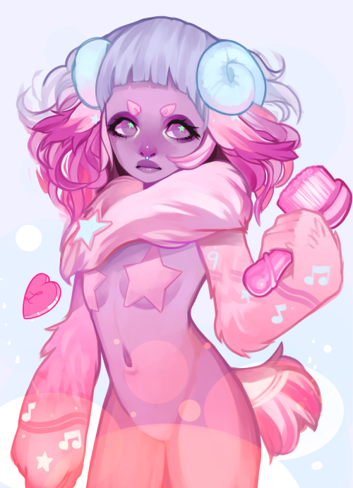 lolimoogs: Pink fluff!