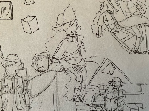 Some Gravity Falls Sketches I Might Finish Digitally
