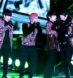 noohyun:  sungyeol slipped during paradise and dongwoo couldn’t stop laughing 