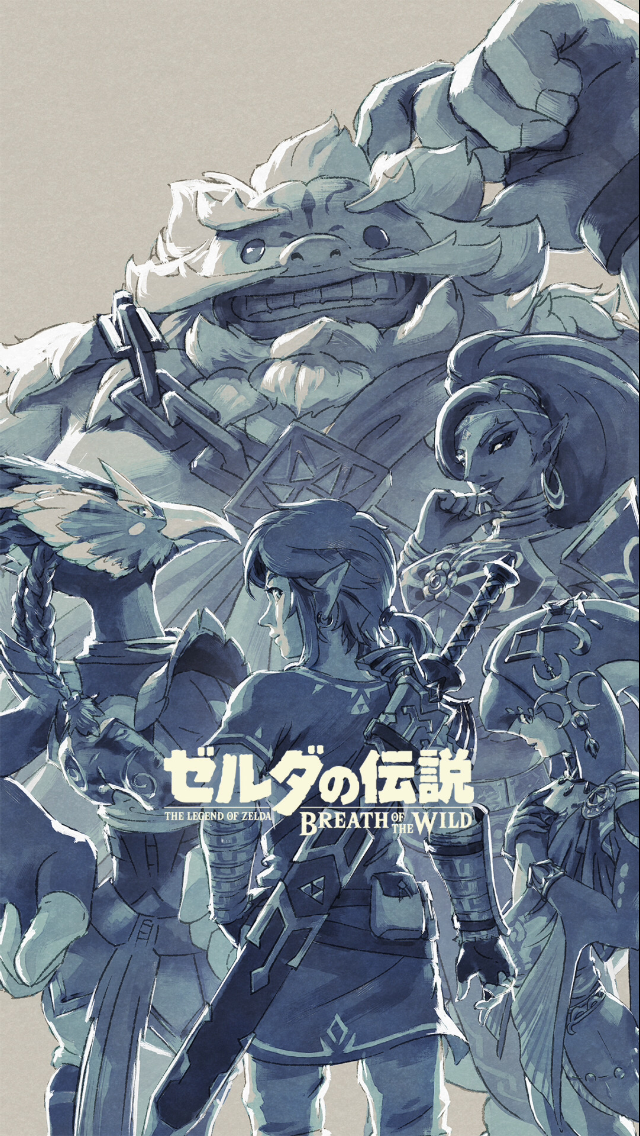zelda-is-forever-awesome:Thank you for this official art Nintendo! 💙