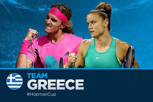 Stef Tsitsipas and Maria Sakkari to represent Team Greece at Hopman Cup 2019!