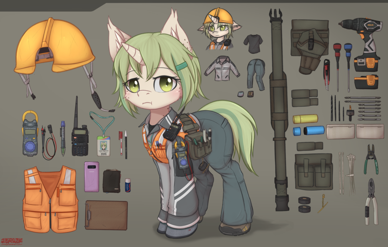 orang111:  Engineer pony for  Project - T
