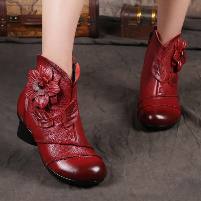 reblogblog03:  SOCOFY Boots &amp; Flat Shoes！ Left      //      Right