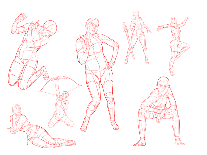 dynamic poses reference drawing - Google zoeken | Art reference, Figure  drawing reference, Drawing poses