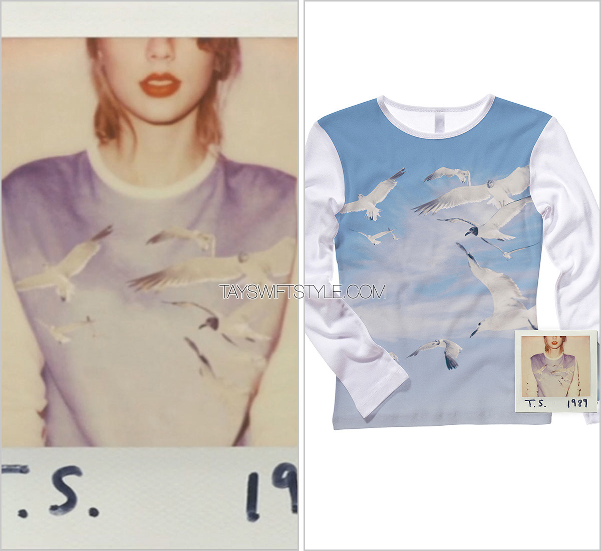 1989 (Taylor's Version) Yellow Photo T-Shirt – Taylor Swift