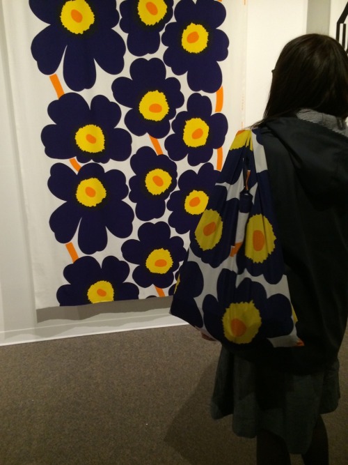 ooook2:erynlou and I matching the marimekko exhibit yesterday!