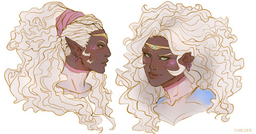 fableex:princess allura + curls