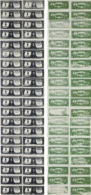 loverofbeauty:  Andy Warhol:  Dollarbills