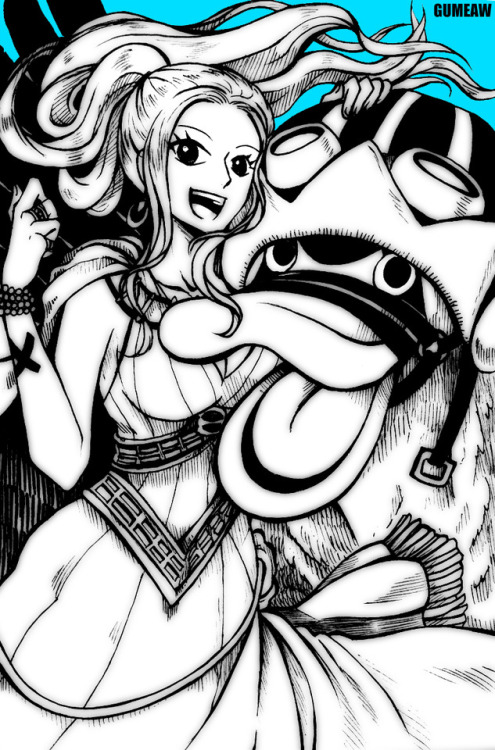 gumeaw:My Onepiece ink & pencil fan art set02 :3