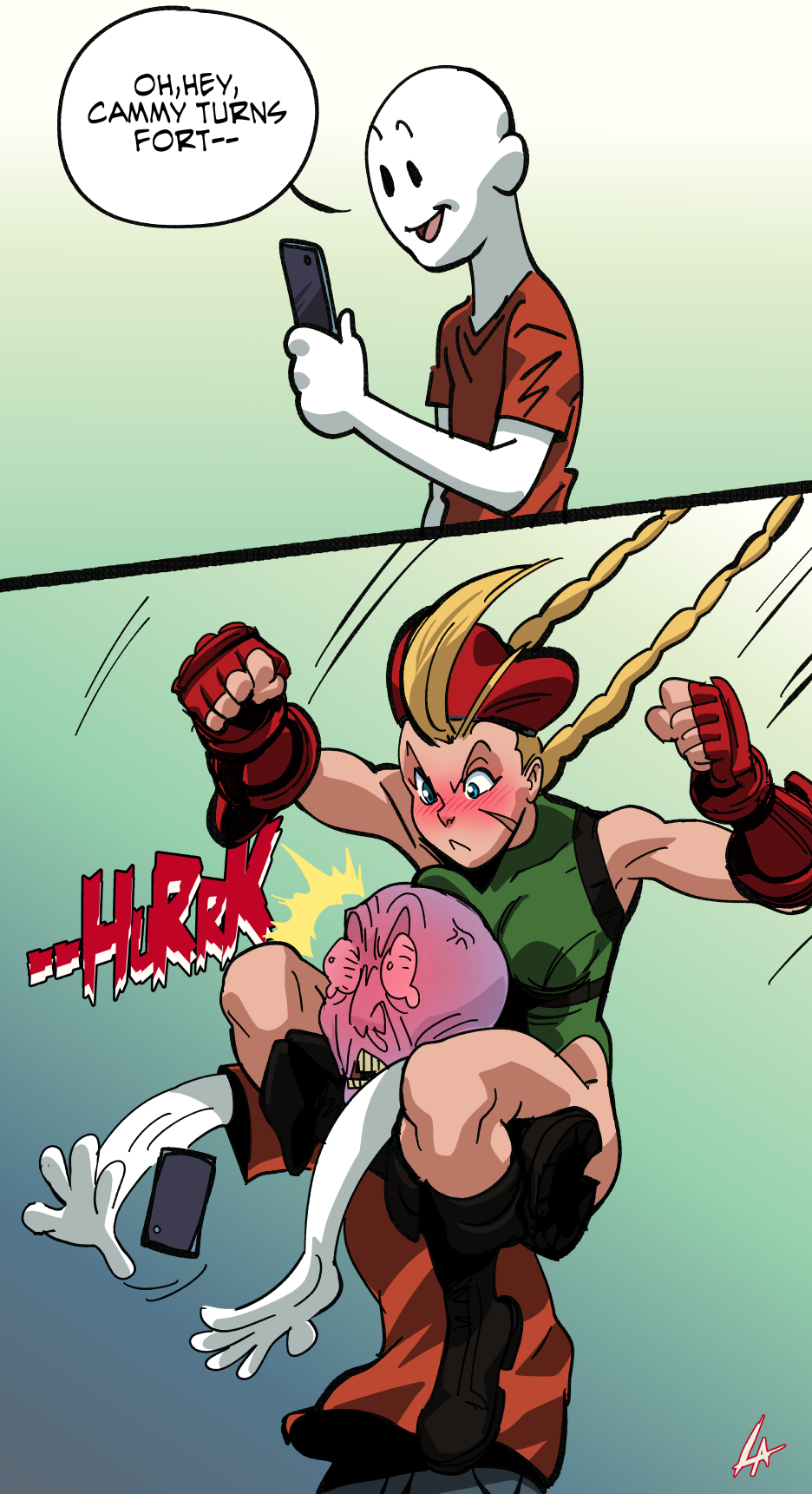 liefeldianabomination: 44 years young! Happy B-day Cammy!  I heard 20~ &lt; |D’‘‘‘
