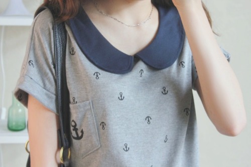 trxnh:Anchor Print Tee from Creatboutique x Use teaboxes for a discount