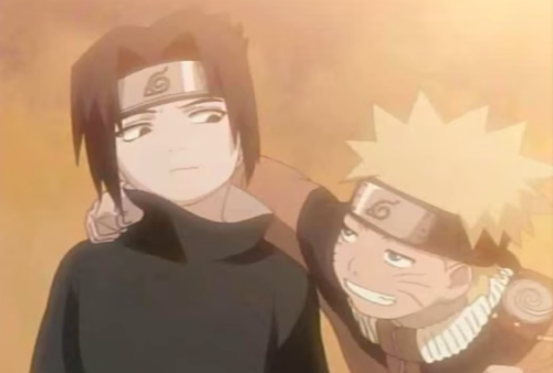 chomei:this is my favorite screencap from naruto because its literally their entire relationship sum