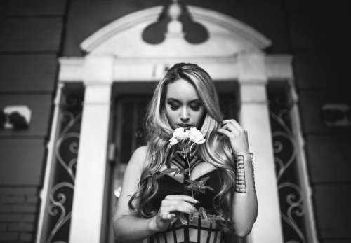 dreadinny:  White Rose                            Sydney Maler  