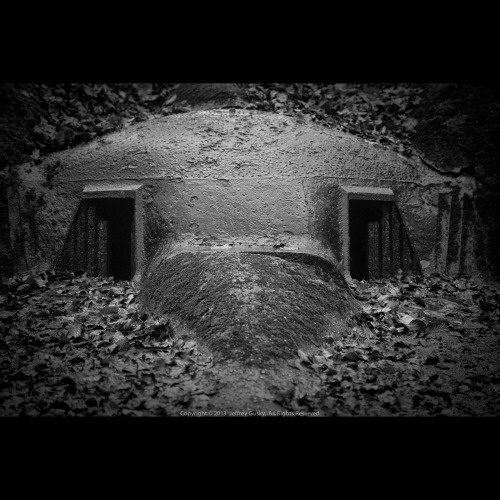 Pamart casemate…an armored French machine gun nest attached via underground tunnel to a French fort