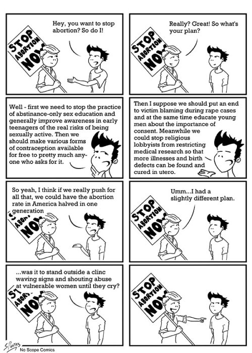 Comic source#StandWithPPMy post on the 100% hypocrisy of the so-called “Pro Life” movement