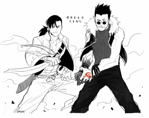 orb02:  Greedling and Kimblee.