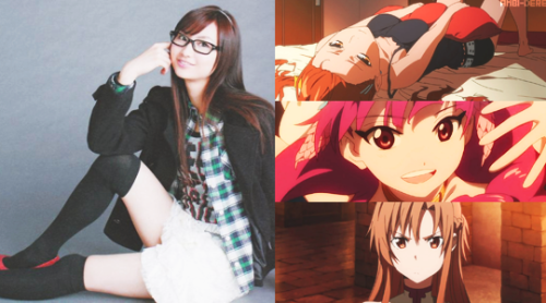 ambi-dere:  getting to know me meme [2/?] ↳ favorite female seiyuu  Hanazawa KanaAmamiya SoraTomatsu HarukaUchida MaayaTouyama NaoKayano AiYui HorieHayami SaoriTaketatsu AyanaInoue Marina 