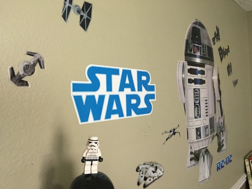 The youngling is a talented interior decorator.  |-o-|