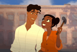 youngnubian:theloneookami:  kenyanshilling:fr the best looking disney couple      We knew why they had to be frogs   ^