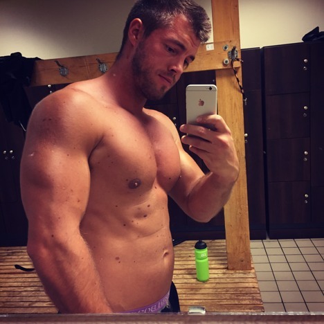 rugbyplayerandfan:  Rugby players, hairy chests, locker rooms and jockstraps Rugby