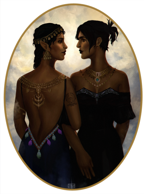 stella-minerva:★Queens of the Clouds ★(Happy bi visibility day to these two bi queens)