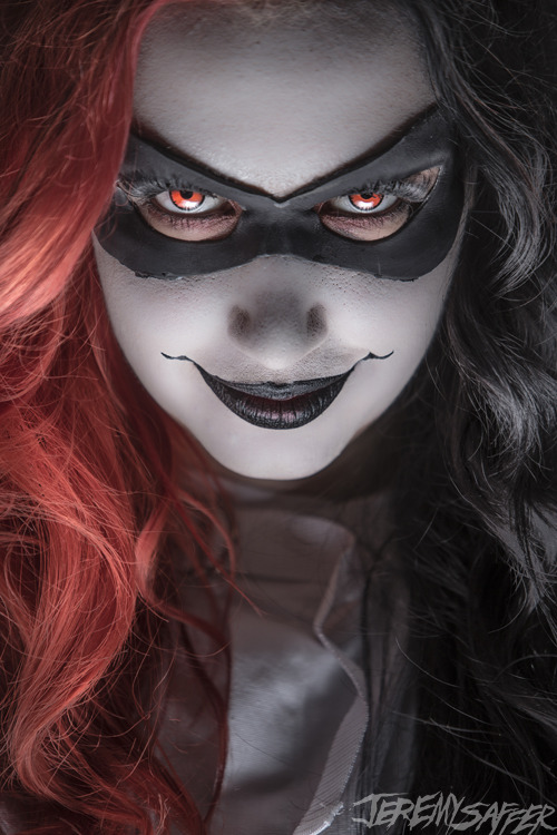 jeremysaffer:  Ash Costello of New Years Day as Harley Quinn by Jeremy Saffer 