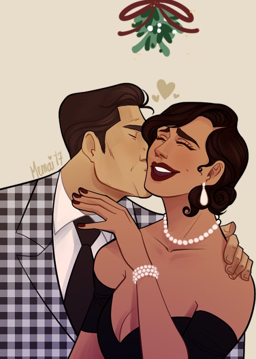 memaidraws: ‘TIS THE SEASON, PUSSYCAT! Some sappy Benny/Ean stuff because WHY NOT &lt;3 Dedicated t