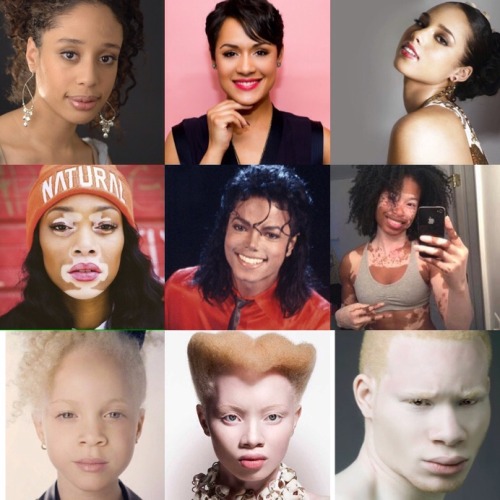anayaabayomi:  pinkcookiedimples:  We come in every  shade  known to man.    I teared up  Next time I hear somebody say a black person tryna be white because they go blonde I'ma have to show them this.
