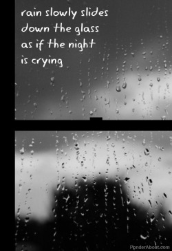 Every night i am apart from you, it rains. Some times on the mountains that surround this valley some times over this little town some times only inside this tiny room but the rain is never ending kyo wa ame desu © Hikyuu Mikado 2014