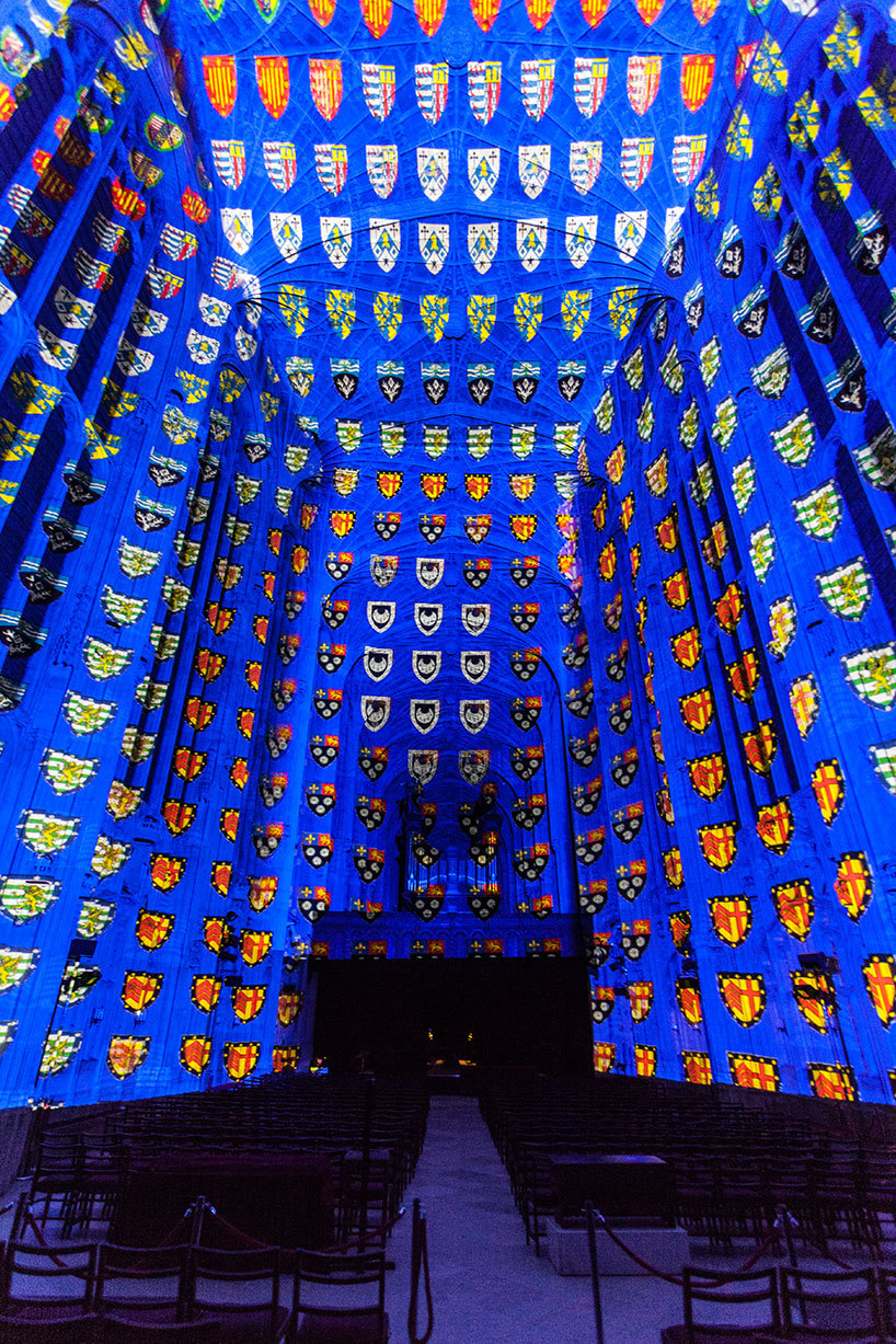 archatlas:    King’s College Chapel Miguel Chevalier      At the occasion of a