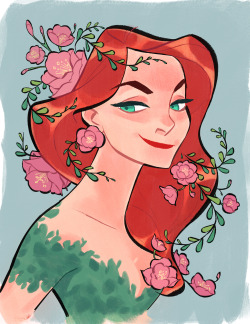 mayonose:Barely had time to get a quick Poison Ivy done for WonderCon.If you’re attending this weekend, stop by and say hi to sunmeejoh and I! We will be at SP49. Poison Ivy will be available as a print~