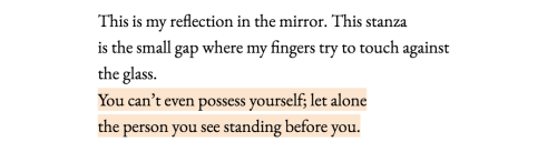 honnibal: mirrors in severance + lacy m johnson / shinji moon / sylvia plath / jeanette winterson / 