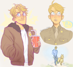 canaryarts:  i drew alfred or somethin 