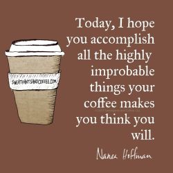 missharpersworld:    Sweatpants &amp; Coffee  