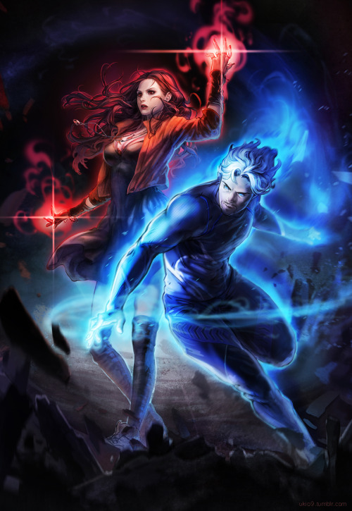 slugette:  ukio9:  Maximoff Twins 