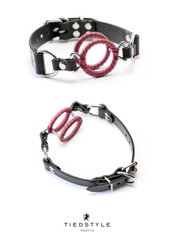 tiedstyle: Double O-ring gag handcrafted