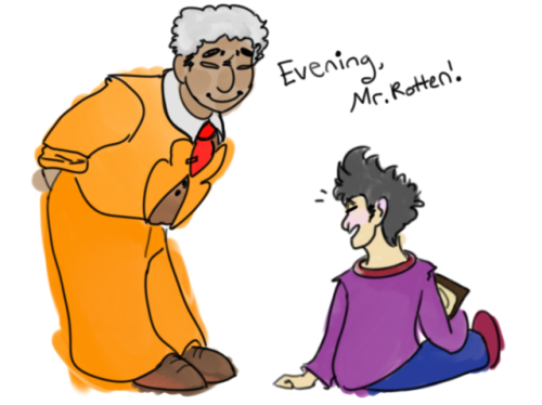 gayzytown:srry this is so messy omg but!! i really like when Milford calls Robbie Mr. Rotten nd i li