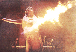 aryastarks:  Game of thrones meme - two creatures - [2/2]  → Dragons “If they are monsters, so am I” 