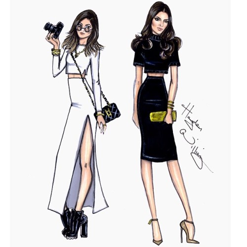 ultimatekimkardashian:  Kylie and Kendall by Hayden Williams