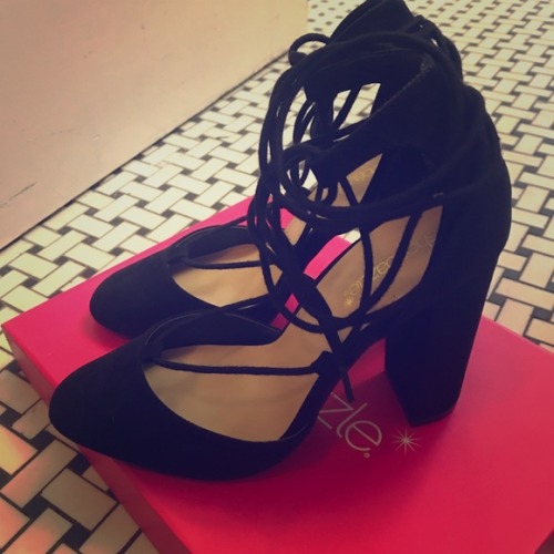 I just added this listing on Poshmark: Shoedazzle heels NEW. https://poshmark.com/listing/5a42c243a8